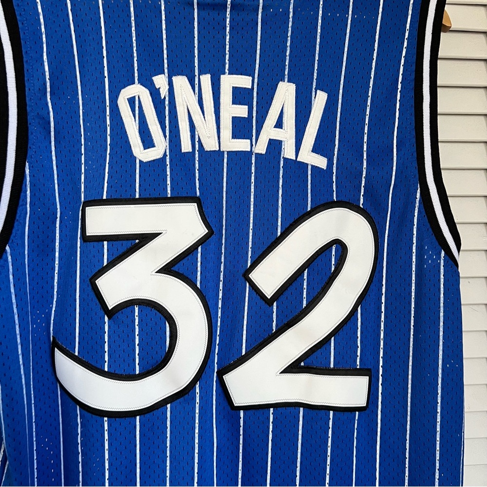 Nike Orlando Magic #32 O’Neal Pin Stripe Jersey - Picture 5 of 7